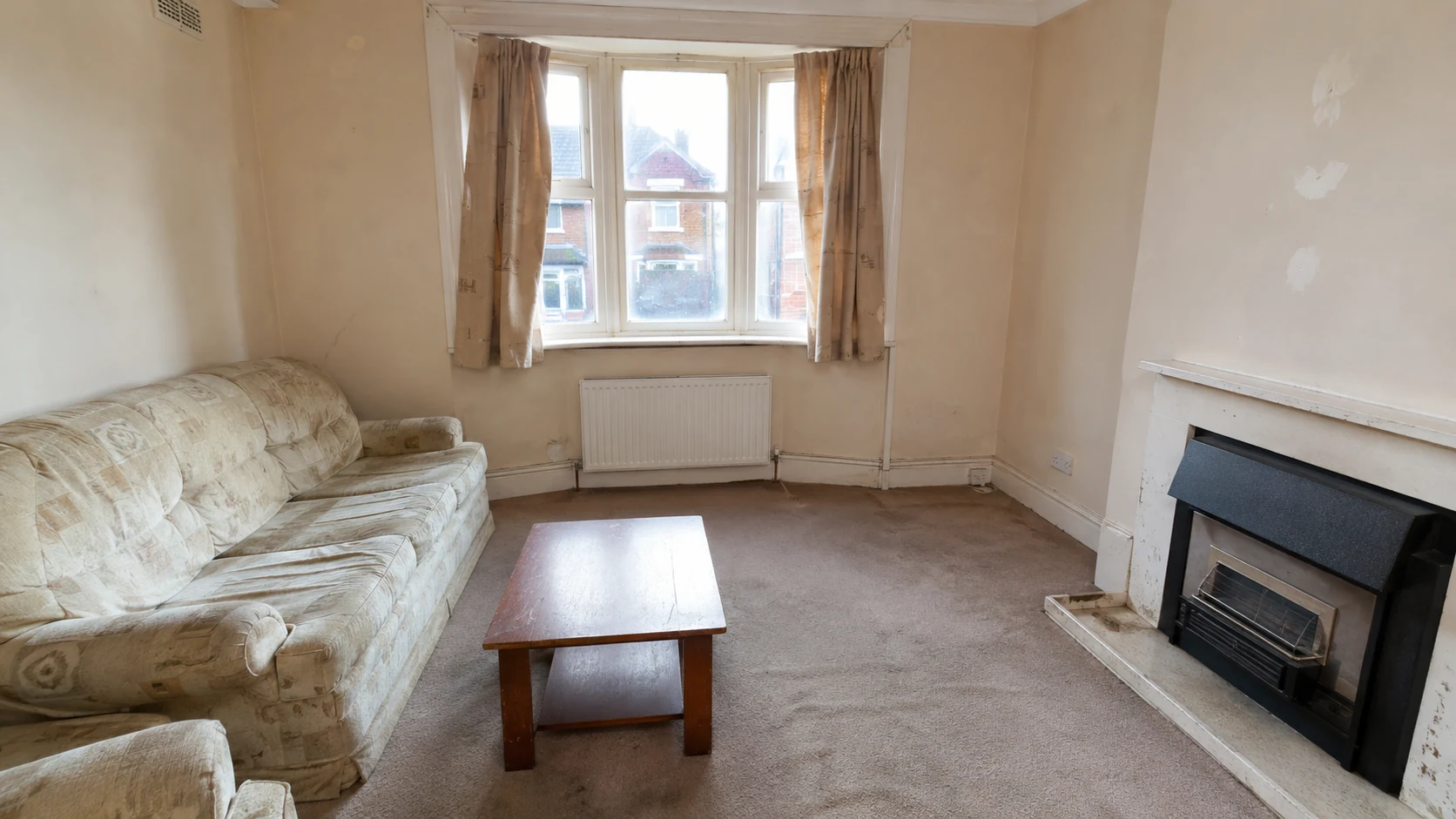 A bright, well-presented British home interior